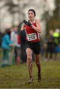 25 November 2012; Lizzie Lee, Cork, competing in the Senior Women's 8,000m at the Woodie's DIY Juvenile and Inter County Cross Country Championships. Tattersalls, Ratoath, Co. Meath. Photo by Sportsfile