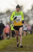 25 November 2012; Liam Byrne, Tullamore Harriers, Co. Offaly, competing in the Senior Men's 8,000m at the Woodie's DIY Juvenile and Inter County Cross Country Championships. Tattersalls, Ratoath, Co. Meath. Photo by Sportsfile