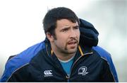 26 November 2012; Leinster's Jamie Hagan during squad training ahead of their side's Celtic League 2012/13, Round 10, game against Zebre on Saturday. Leinster Rugby Squad Training, UCD, Belfield, Dublin. Picture credit: Stephen McCarthy / SPORTSFILE