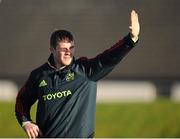 27 November 2012; Munster's Peter O'Mahony during squad training ahead of their side's Celtic League 2012/13, Round 10, game against Glasgow Warriors on Saturday. Munster Rugby Squad Training, University of Limerick, Limerick. Picture credit: David Maher / SPORTSFILE