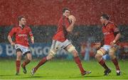 25 November 2012; Munster's Ian Nagle, supported by Luke O'Dea, left, and Paddy Butler. Celtic League 2012/13, Round 9, Munster v Scarlets, Musgrave Park, Cork. Picture credit: Diarmuid Greene / SPORTSFILE