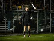 7 November 2012; Match official Barry Kelly during the game. GAA GPA All-Stars 2012 v GAA GPA All-Stars, Sponsored by Opel, Gaelic Park, Corlear Avenue, The Bronx, New York, NY, United States. Picture credit: Ray McManus / SPORTSFILE