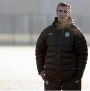30 November 2012; Celtic performance consultant Jim McGuinness during squad training ahead of their side's Scottish Cup match against Arbroath on Saturday. Celtic Squad Training, Lennoxtown, Glasgow, Scotland. Picture credit: Jeff Holmes / SPORTSFILE
