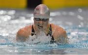 30 November 2012; Sycerika McMahon, Leanne club, on her way to winning the Womens 100M Breaststroke.Short Course National Championships, Lagan Valley Leisureplex, Lisburn, Co. Antrim. Picture credit: Oliver McVeigh / SPORTSFILE