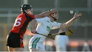 1 December 2012; Henry Shefflin, Ballyhale Shamrocks, in action against Darren Stamp, Oulart-the-Ballagh. AIB Leinster GAA Hurling Senior Club Championship Semi-Final, Oulart-the-Ballagh, Wexford v Ballyhale Shamrocks, Kilkenny, Wexford Park, Co. Wexford. Picture credit: Matt Browne / SPORTSFILE