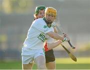 1 December 2012; James 'Cha' Fitzpatrick, Ballyhale Shamrocks, in action against Conor Goff, Oulart-the-Ballagh. AIB Leinster GAA Hurling Senior Club Championship Semi-Final, Oulart-the-Ballagh, Wexford v Ballyhale Shamrocks, Kilkenny, Wexford Park, Co. Wexford. Picture credit: Matt Browne / SPORTSFILE