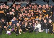 2 December 2012; Dr. Crokes players and supporters celebrate following their side's victory. AIB Munster GAA Senior Football Club Championship Final, Castlehaven, Cork v Dr. Crokes, Kerry, Pairc Ui Chaoimh, Cork. Picture credit: Stephen McCarthy / SPORTSFILE