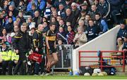 2 December 2012; Eoin Brosnan, Dr. Crokes, leaves the field with an injury. AIB Munster GAA Senior Football Club Championship Final, Castlehaven, Cork v Dr. Crokes, Kerry, Pairc Ui Chaoimh, Cork. Picture credit: Stephen McCarthy / SPORTSFILE