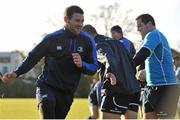 3 December 2012; Leinster's Fergus McFadden during squad training ahead of their side's Heineken Cup 2012/13 match against ASM Clermont Auvergne on Sunday. UCD, Belfield, Dublin. Picture credit: Stephen McCarthy / SPORTSFILE