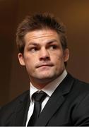 3 December 2012; New Zealand's Richie McCaw in attendance at the 2015 Rugby World Cup Pool Allocation Draw. South Bank, London, England. Picture credit: SPORTSFILE