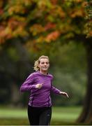 19 October 2012; Aoife Carragher, AA Roadwatch. St. Anne's Park, Clontarf, Dublin. Picture credit: Brian Lawless / SPORTSFILE