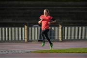 7 December 2012; Fionnuala Britton in action during a training session. Santry Stadium, Santry, Dublin. Picture credit: Barry Cregg / SPORTSFILE