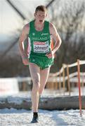 9 December 2012; Christopher Johnston, Ireland, competes in the U23 Men's event. SPAR European Cross Country Championships, Szentendre, Budapest, Hungary. Picture credit: Barry Cregg / SPORTSFILE