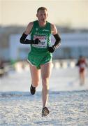 9 December 2012; Brian Maher, Ireland, competes in the Senior Men's event. SPAR European Cross Country Championships, Szentendre, Budapest, Hungary. Picture credit: Barry Cregg / SPORTSFILE
