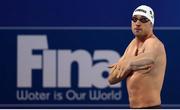 14 December 2012; Barry Murphy, Ireland, prepares to compete in his heat of the men's 50m butterfly. He finished in 6th position, in a time of 23.52, setting a new Irish Senior Record, and qualified for the semi-final.11th FINA World Swimming Short Course Championships, Sinan Erdem Arena, Istanbul, Turkey. Picture credit: Ian MacNicol / SPORTSFILE