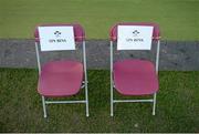 15 December 2012; A general view of the seats to be used in the event of the referee sending players to the sin bin during the game. Heineken Cup 2012/13, Pool 5, Round 4, Leinster v ASM Clermont Auvergne, Aviva Stadium, Lansdowne Road, Dublin. Picture credit: Ray McManus / SPORTSFILE