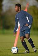 15 December 2012; Jean-Yves Poame, Republic of Ireland, in action during squad training. Republic of Ireland U15 Squad Training, AUL Complex, Clonshaugh, Dublin. Picture credit: Barry Cregg / SPORTSFILE