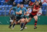 16 December 2012; Aaron Dundon, Leinster A, in action against Jersey. British & Irish Cup, Leinster A v Jersey, Donnybrook Stadium, Donnybrook, Dublin. Picture credit: Matt Browne / SPORTSFILE