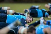 17 December 2012; Leinster's Michael Bent during squad training ahead of their Celtic League, Round 11, match against Ulster on Friday. Leinster Rugby Squad Training and Media Briefing, UCD, Belfield, Dublin. Picture credit: Matt Browne / SPORTSFILE