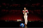 18 December 2012; Olympic gold medallist Katie Taylor, at the Bord Gáis Energy Theatre, where she will return to the ring to take on an international opponent on February 24th. Bord Gáis Energy Theatre, Dublin. Picture credit: David Maher / SPORTSFILE