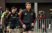 18 December 2012; Munster's CJ Stander makes his way out for squad training session ahead of their Celtic League 2012/13 game against Connacht on Saturday. University of Limerick, Limerick. Picture credit: Diarmuid Greene / SPORTSFILE