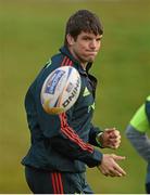 18 December 2012; Munster's Donncha O'Callaghan in action during squad training ahead of their Celtic League 2012/13 game against Connacht on Saturday. University of Limerick, Limerick. Picture credit: Diarmuid Greene / SPORTSFILE