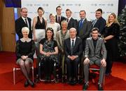 22 December 2012; The Ireland Paralympic team who were nominated for the RTÉ Sports Team of the Year at The RTE Sports Awards 2012. The RTÉ Sports Awards 2012, in association with The Irish Sports Council, RTÉ Television Studios, Donnybrook, Dublin. Photo by Sportsfile