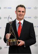 22 December 2012; Team Ireland boxing head coach Billy Walsh who won the Manager of the Year at the RTÉ Sports Awards 2012. The RTÉ Sports Awards 2012, in association with The Irish Sports Council, RTÉ Television Studios, Donnybrook, Dublin. Photo by Sportsfile