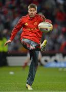 29 December 2012; Munster's Ronan O'Gara during the warm-up. Celtic League 2012/13, Round 12, Munster v Ulster, Thomond Park, Limerick. Picture credit: Diarmuid Greene / SPORTSFILE