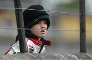 6 January 2013; A young spectator at the game. McGrath Cup, Preliminary Round, Clare v Limerick Institute of Technology, St Josephs Miltown Malbay GAA Club, Miltown Malbay, Co. Clare. Picture credit: Diarmuid Greene / SPORTSFILE