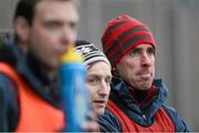 6 January 2013; Anthony Rainbow, right, the Carlow manager. Bórd na Móna O'Byrne Cup, Group B, Carlow v Dublin, Dr. Cullen Park, Carlow. Picture credit: Ray McManus / SPORTSFILE