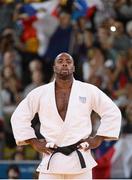 3 August 2012; Teddy Riner, France, during his Men's +100kg semi-final against Sung-Min Kim, Republic of Korea. London 2012 Olympic Games, Judo, ExCeL Arena, Royal Victoria Dock, London, England. Picture credit: Stephen McCarthy / SPORTSFILE