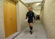 13 January 2013; Referee Ciaran Branagan, after having been to the team changing rooms, before the game . Power NI Dr. McKenna Cup, Section C, Round 2, Antrim v Tyrone, Casement Park, Belfast, Co. Antrim. Picture credit: Oliver McVeigh / SPORTSFILE