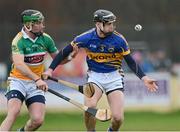 13 January 2013; Paul Curran, Tipperary, in action against Joe Bergin, Offaly. Inter-County Challenge Match, Tipperary v Offaly, Templemore, Co. Tipperary. Picture credit: Matt Browne / SPORTSFILE