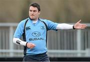 15 January 2013; Referee Colm Roche. Senior Development Cup Final, CBS Wexford v Ratoath C.C, Donnybrook Stadium, Donnybrook, Dublin. Picture credit: David Maher / SPORTSFILE