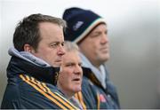 13 January 2013; Offaly selector Alan Cunningham with Mark Corrigan and manager Ollie Baker. Inter-County Challenge Match, Tipperary v Offaly, Templemore, Co. Tipperary. Picture credit: Matt Browne / SPORTSFILE