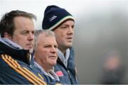 13 January 2013; Offaly selector Mark Corrigan with Alan Cunningham and manager Ollie Baker. Inter-County Challenge Match, Tipperary v Offaly, Templemore, Co. Tipperary. Picture credit: Matt Browne / SPORTSFILE