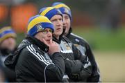 13 January 2013; Tipperary coach Paudie O'Neill with manager Eamon O'Shea and assistant manager Michael Ryan. Inter-County Challenge Match, Tipperary v Offaly, Templemore, Co. Tipperary. Picture credit: Matt Browne / SPORTSFILE