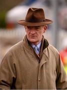 19 January 2013; Trainer Willie Mullins. Naas Racecourse, Naas, Co. Kildare. Photo by Sportsfile