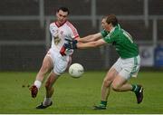 20 January 2013; Ryan McKenna, Tyrone, in action against Shane McCabe, Fermanagh. Power NI Dr. McKenna Cup, Semi-Final, Tyrone v Fermanagh, Athletic Grounds, Armagh. Picture credit: Oliver McVeigh / SPORTSFILE