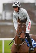19 January 2013; Jockey Davy Russell aboard Morning Assembly. Naas Racecourse, Naas, Co. Kildare. Photo by Sportsfile