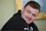 22 January 2013; Ireland's Dave Kilcoyne during a press conference ahead of the Ireland Wolfhounds game against the England Saxons on January 25th and the opening RBS Six Nations Rugby Championship match against Wales on February 2nd. Ireland Rugby Press Conference, Carton House, Maynooth, Co. Kildare. Picture credit: Brendan Moran / SPORTSFILE