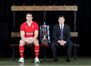 21 January 2013; In attendance at the launch of the 2013 RBS Six Nations Championship are Wales captain Sam Warburton and head coach Rob Howley. RBS Six Nations Championship 2013 Launch, The Hurlingham Club, Fulham, London, England. Picture credit: Andrew Fosker / SPORTSFILE