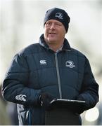 22 January 2013; Philip Lawlor, Leinster Rugby, in attendance at the game. Vinny Murray Schools Cup, 2nd Round, Wesley College v St Andrews, NUI Maynooth, Maynooth, Co. Kildare. Picture credit: Brendan Moran / SPORTSFILE