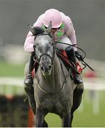 24 January 2013; Dogora, with Ruby Walsh up, after jumping the last, on the way to winning the Nugent Spirit 25 Horsebox Hurdle. Gowran Park, Gowran, Co. Kilkenny. Picture credit: Matt Browne / SPORTSFILE