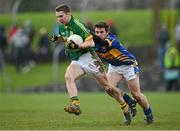 26 January 2013; Marc O'Se, Kerry, in action against Liam McGrath, Tipperary. McGrath Cup Final, Kerry v Tipperary, Sean Treacy Park, Tipperary Town, Co. Tipperary. Picture credit: Matt Browne / SPORTSFILE