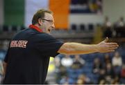 26 January 2013; Oblate Dynamos coach Terry Staunton. Basketball Ireland Senior Women's National Cup Final, Tralee Imperials, Kerry v Oblate Dynamos, Dublin, National Basketball Arena, Tallaght, Dublin. Photo by Sportsfile