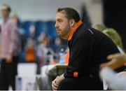 27 January 2013; Killester coach Mark Grennell. Basketball Ireland Women's U20 National Cup Final, Killester, Dublin v Brunell, Cork, National Basketball Arena, Tallaght, Dublin. Photo by Sportsfile