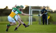 27 January 2013; Gary Moore, Wexford, in action against David King, Offaly. Bórd na Móna Walsh Cup, Second Round, Wexford v Offaly, Wexford v Offaly, Pairc Naomh Brid, Blackwater GAA Club, Co. Wexford. Picture credit: Ray McManus / SPORTSFILE
