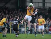 27 January 2013; Wayne McKeon, Leitrim, in action against Stephen Gilmartin, Sligo. Connacht FBD League Home Final, Sligo v Leitrim, Markievicz Park, Sligo. Picture credit: David Maher / SPORTSFILE